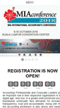 Mobile Screenshot of miaconference.mia.org.my